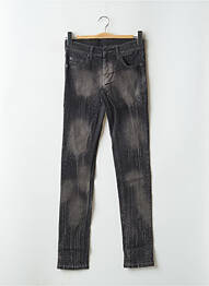 Blugi cu croială slim talie joasă talie joasă gri CHEAP MONDAY femme