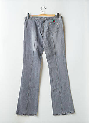 Blugi bootcut țesătură brută talie joasă gri CIMARRON femeie