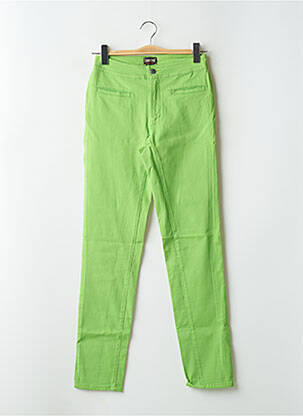 Pantalon slim talie joasă talie joasă verde CIMARRON femeie