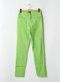 Pantalon slim talie joasă talie joasă verde CIMARRON femeie