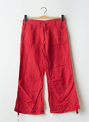 Pantalon trei sferturi roșu CIMARRON femeie