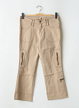 Pantalon trei sferturi bej CIMARRON femeie