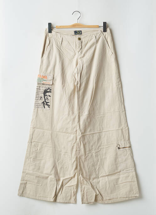 Pantalon larg bej BE YOU K femeie