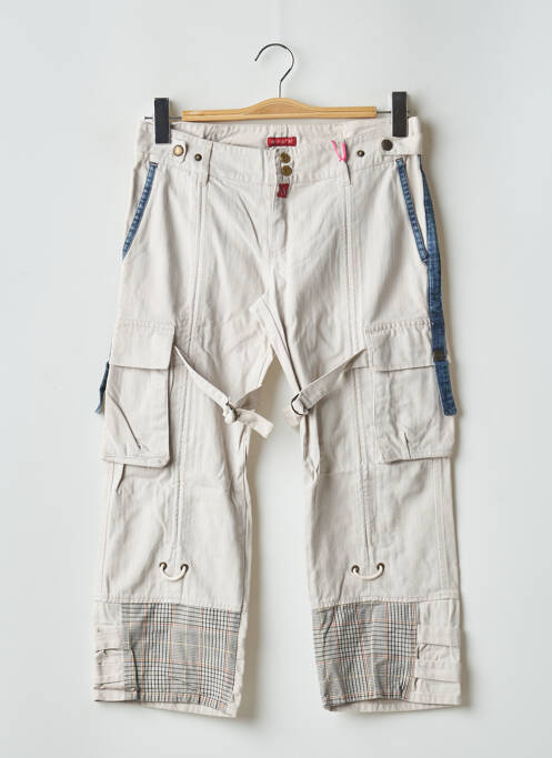 Pantalon trei sferturi bej BE YOU K femeie