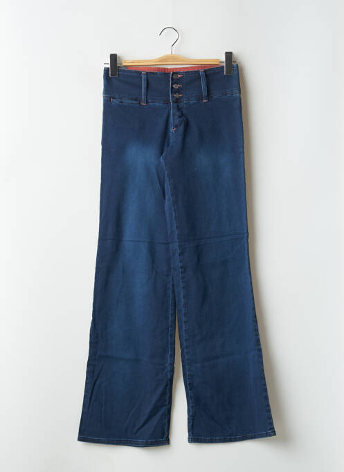 Blugi cu croială evazată albastru CIMARRON femeie