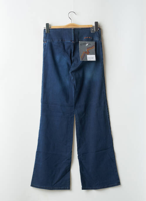 Blugi cu croială evazată albastru CIMARRON femeie