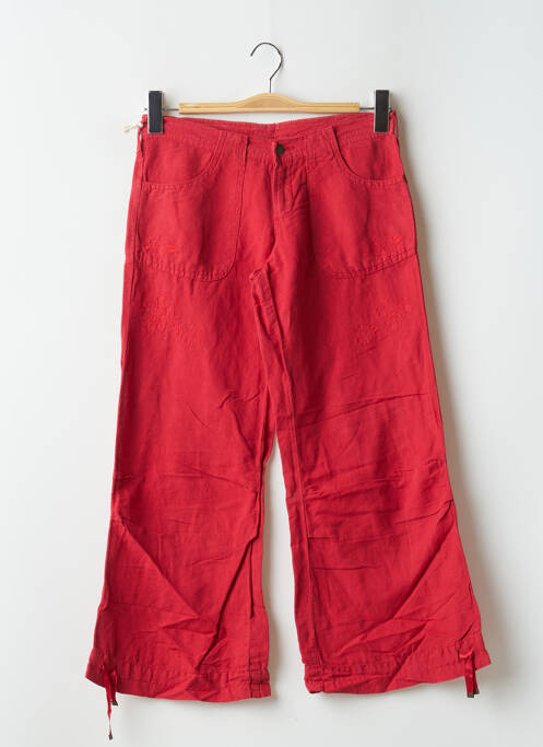 Pantalon trei sferturi roșu CIMARRON femeie