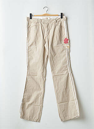 Pantalon drept bej SCHOOL RAG femeie