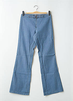 Blugi cu croială evazată albastru SCHOOL RAG femeie