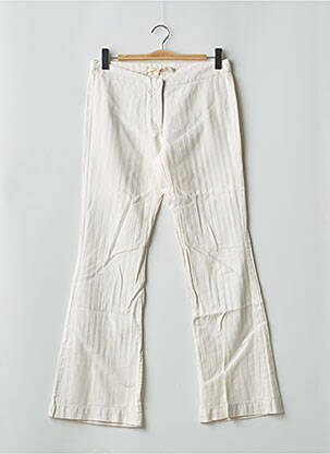 Pantalon evazat bej SCHOOL RAG femeie