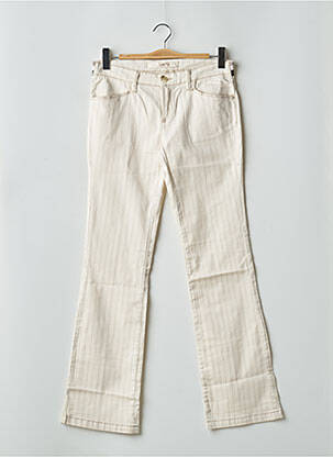 Pantalon evazat bej SCHOOL RAG femeie