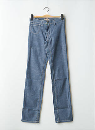 Blugi cu croială slim albastru SCHOOL RAG femeie