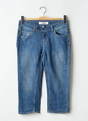 Pantalon trei sferturi albastru SCHOOL RAG femeie