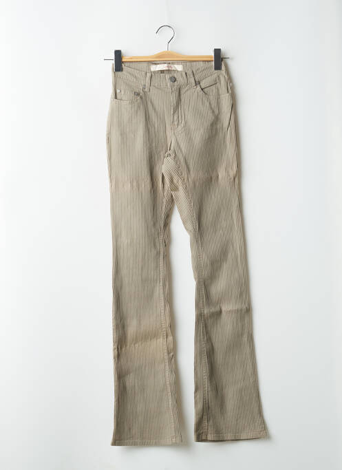 Pantalon evazat verde SCHOOL RAG femeie