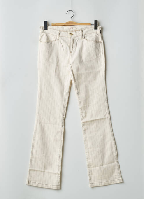 Pantalon evazat bej SCHOOL RAG femeie