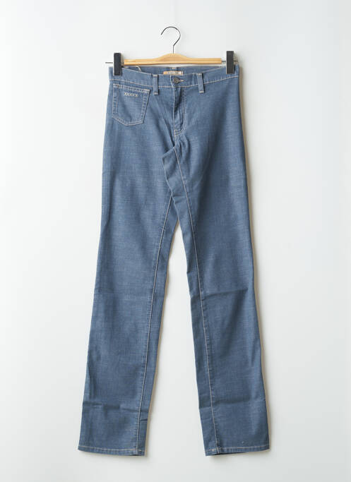 Blugi cu croială slim albastru SCHOOL RAG femeie