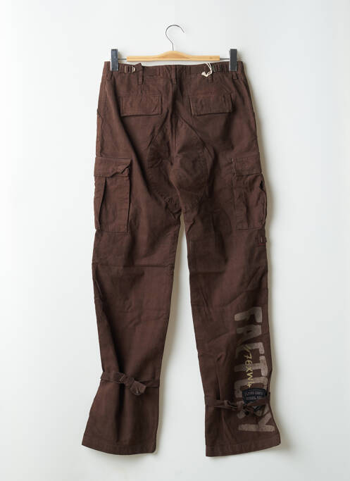 Pantalon cargo maro SCHOOL RAG femeie