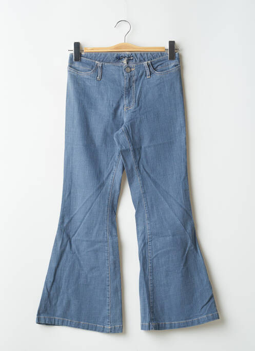 Blugi cu croială evazată albastru SCHOOL RAG femeie