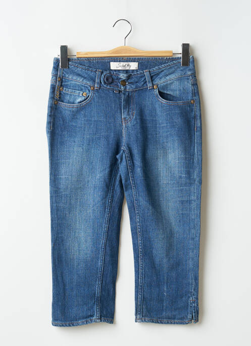 Pantalon trei sferturi albastru SCHOOL RAG femeie