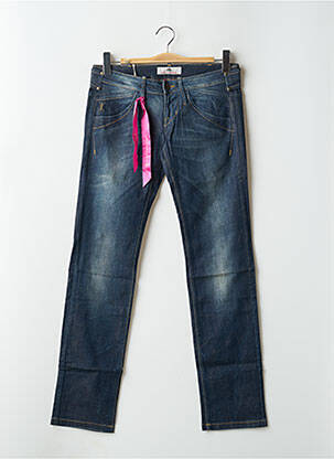 Blugi cu croială dreaptă albastru FORNARINA femeie