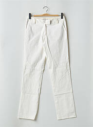 Pantalon chino țesătură poplin mărime normală bej PABLO GERARD DAREL femme