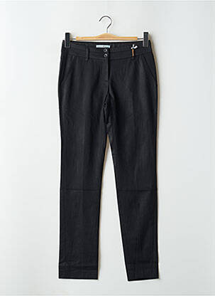 Pantalon slim țesătură poplin mărime normală negru GUESS BY MARCIANO femeie