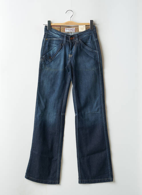 Blugi cu croială dreaptă negru FIRETRAP femeie