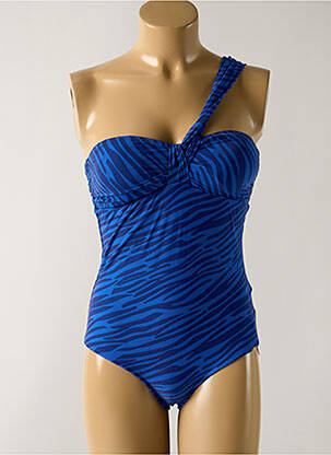 Costum de baie dintr-o singură piesă albastru SALINAS femeie