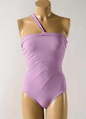 Costum de baie dintr-o singură piesă top bentiță top bentiță violet SALINAS femeie