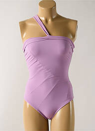 Costum de baie dintr-o singură piesă top bentiță top bentiță violet SALINAS femeie