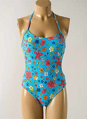 Costum de baie dintr-o singură piesă albastru SALINAS femeie