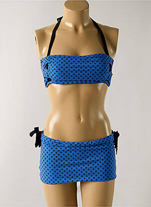 Costum de baie din două piese albastru SALINAS femeie