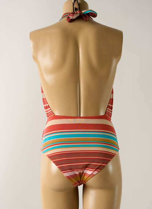 Costum de baie dintr-o singură piesă portocaliu SALINAS femeie