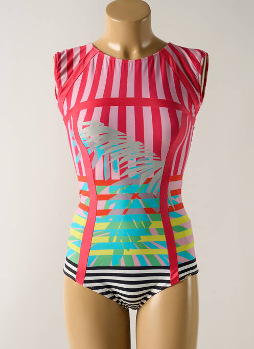 Costum de baie dintr-o singură piesă roz SALINAS femeie