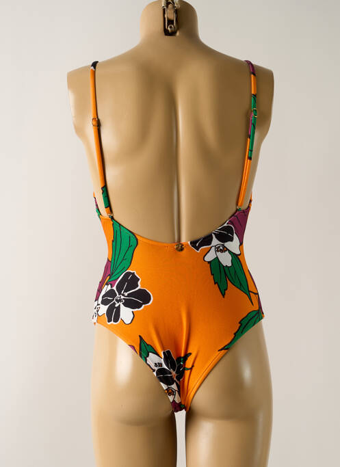 Costum de baie dintr-o singură piesă portocaliu SALINAS femeie