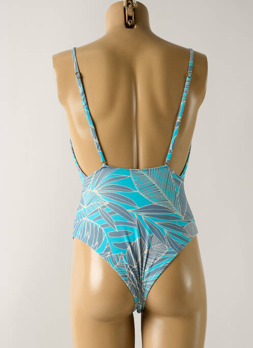 Costum de baie dintr-o singură piesă albastru SALINAS femeie