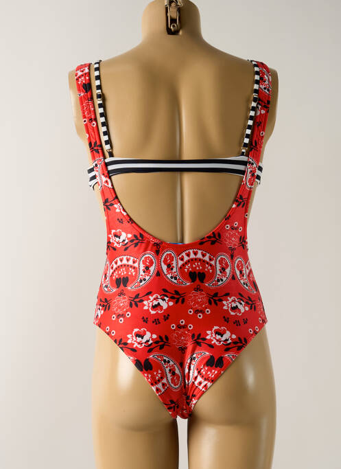 Costum de baie din două piese roșu SALINAS femeie