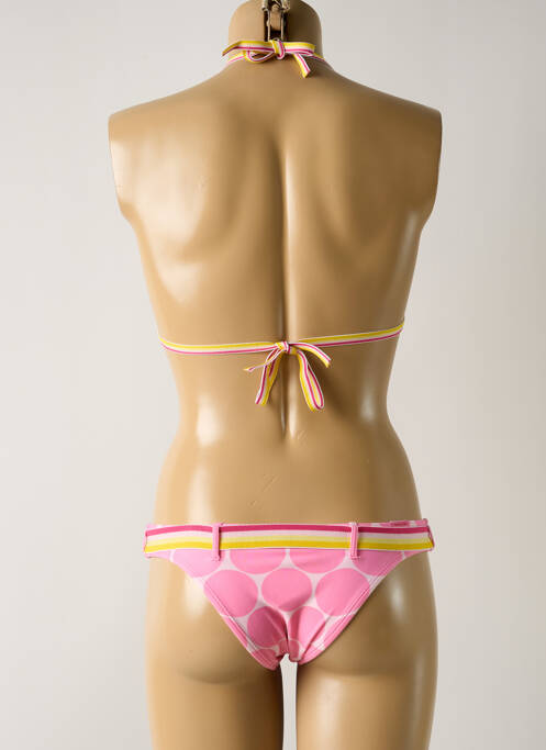 Costum de baie din două piese roz SALINAS femeie