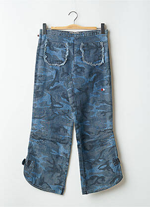 Pantalon 7/8 albastru KANA BEACH femeie