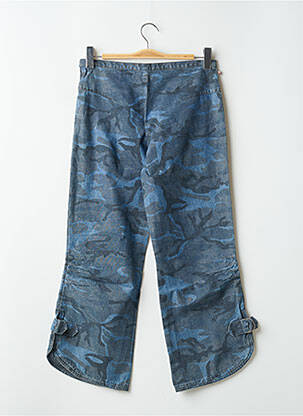 Pantalon 7/8 talie înaltă talie înaltă albastru KANA BEACH femeie