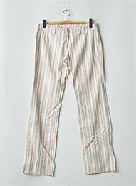 Pantalon drept țesătură crep talie joasă bej MOGUL femme