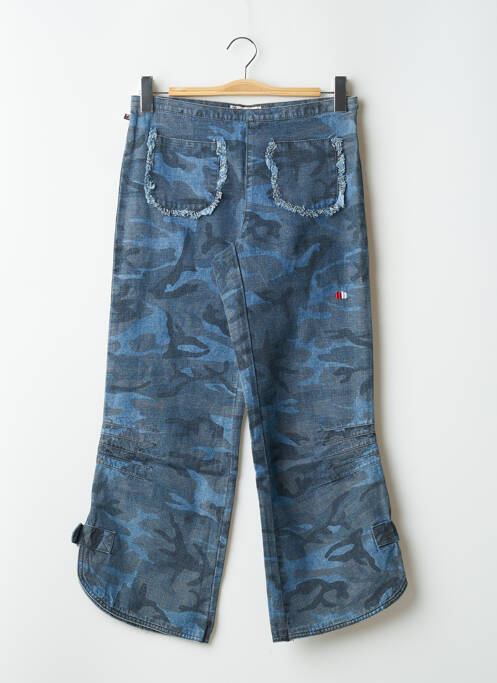 Pantalon 7/8 albastru KANA BEACH femeie