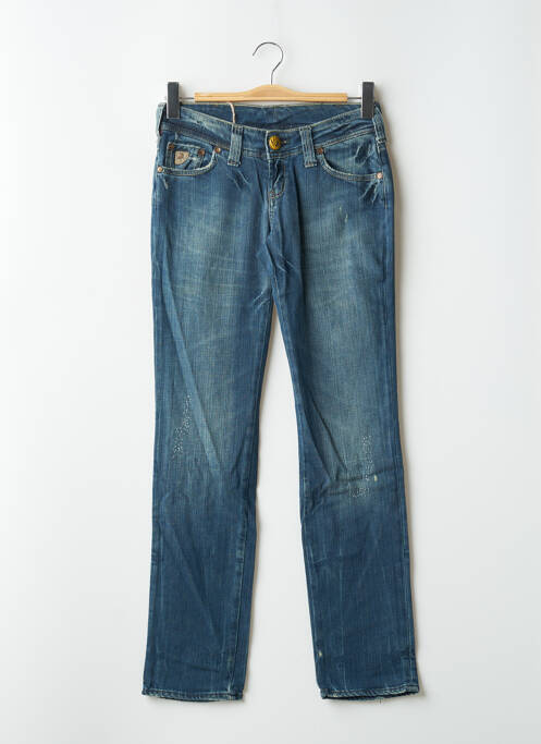 Blugi cu croială slim albastru LOIS femeie