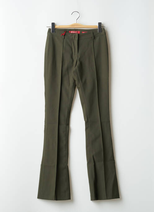 Pantalon evazat verde MISS SIXTY femeie