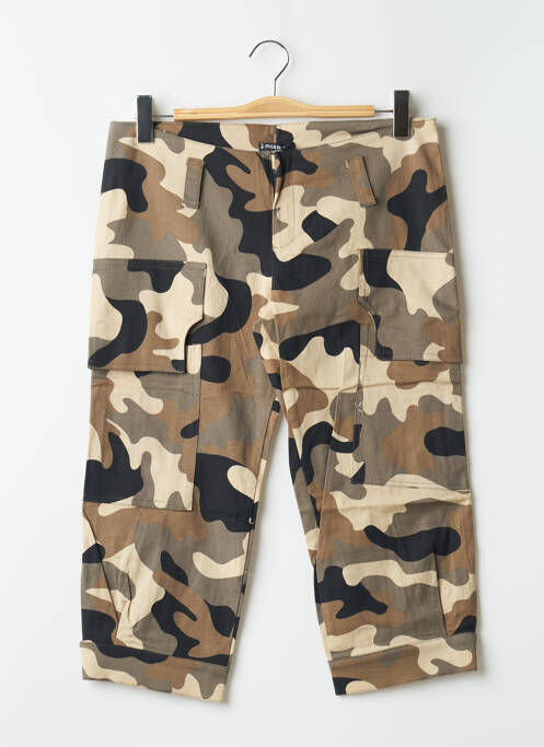 Pantalon trei sferturi maro PHARD femeie