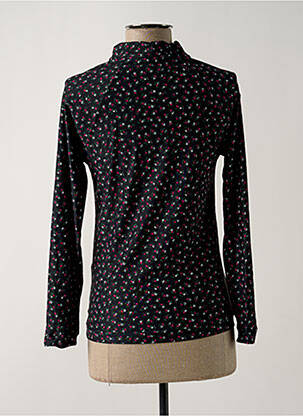 Top de baie efect material satinat negru SALINAS femeie
