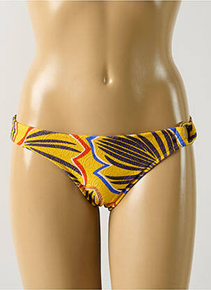 Chiloți de baie galben SALINAS femeie