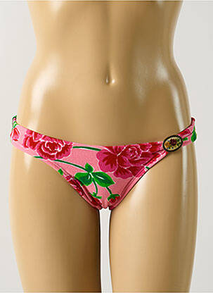 Chiloți de baie roz SALINAS femeie