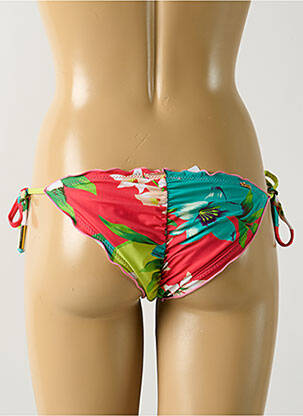 Chiloți de baie imprimeu floral bikini verde SALINAS femeie