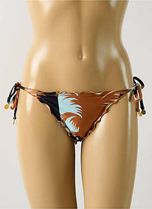 Chiloți de baie maro SALINAS femeie